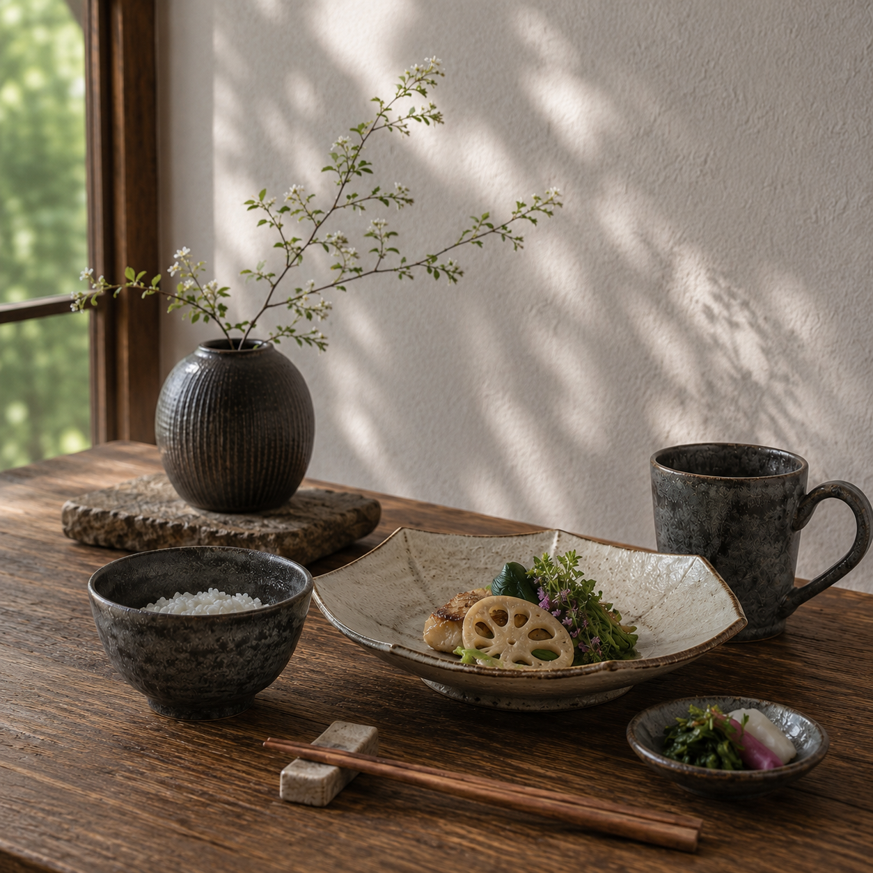 食す