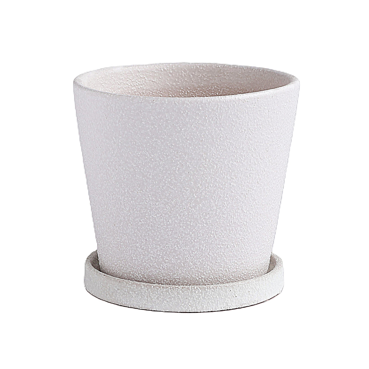 皿付鉢 コーノ / ホワイト / Φ12.5×H11cm