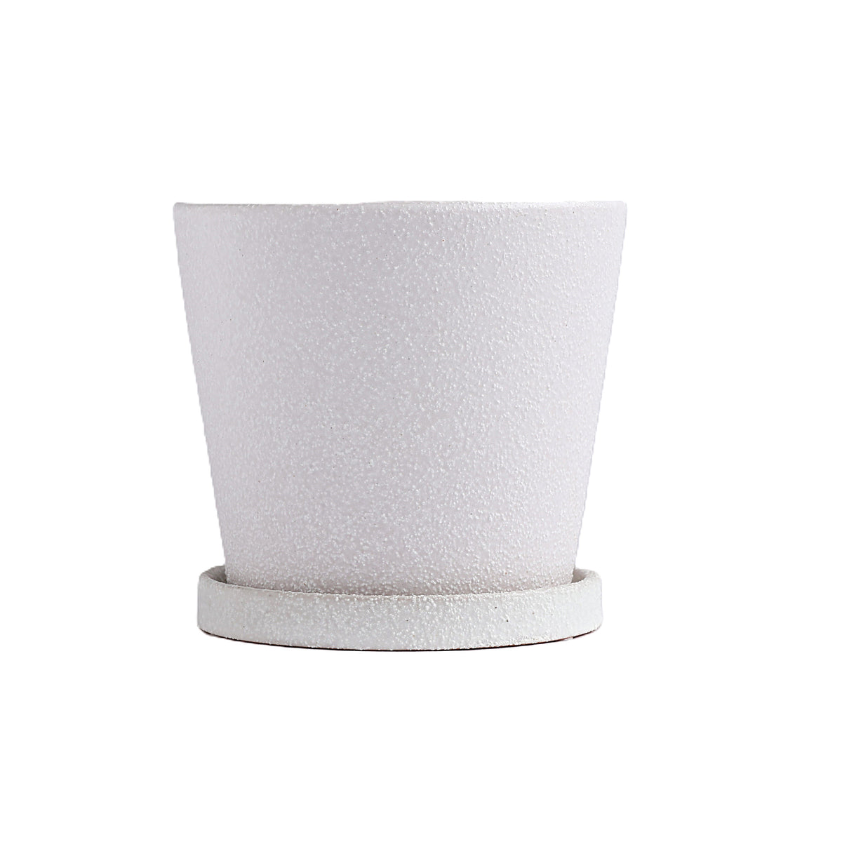 皿付鉢 コーノ / ホワイト / Φ12.5×H11cm