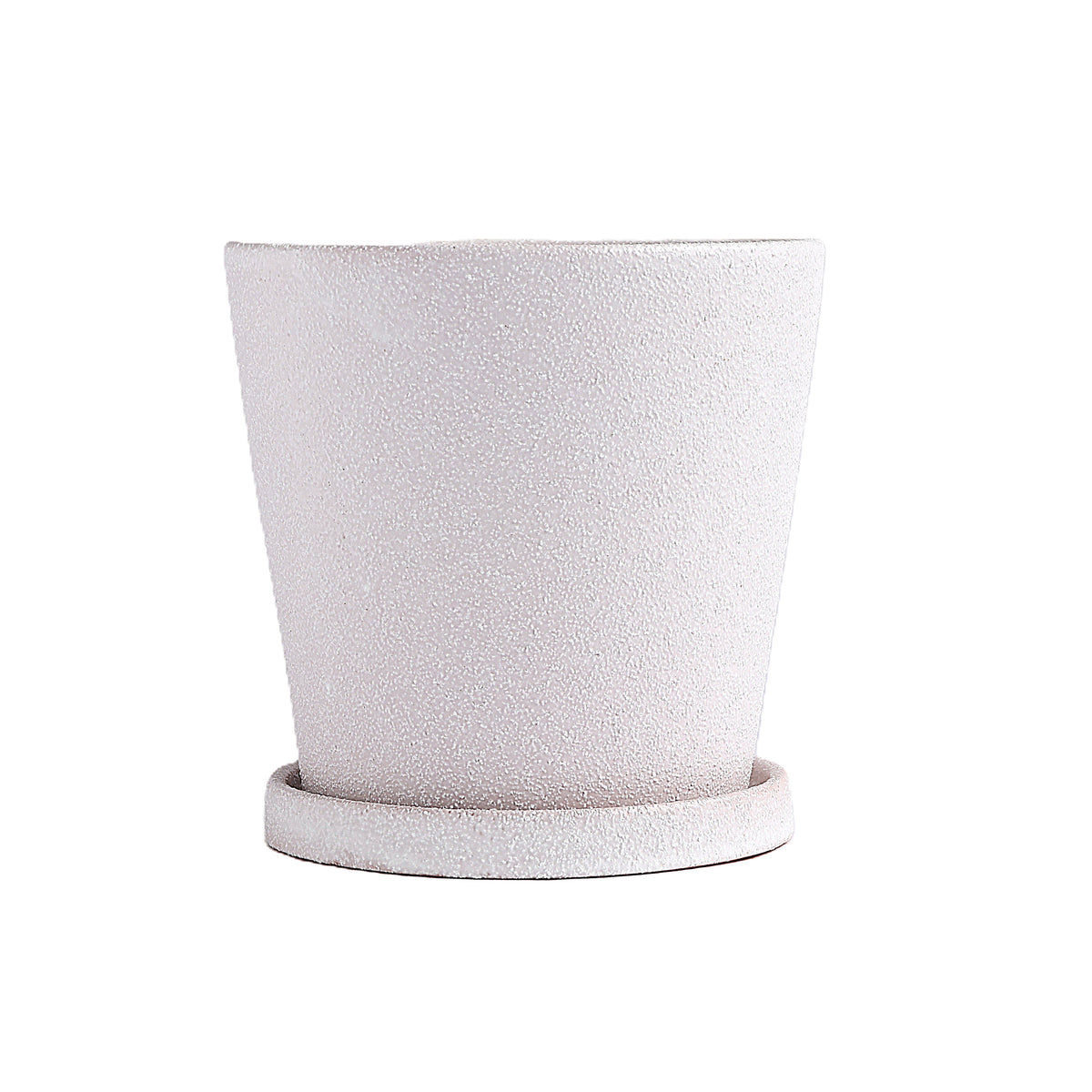 皿付鉢 コーノ / ホワイト / Φ14×H13.5cm