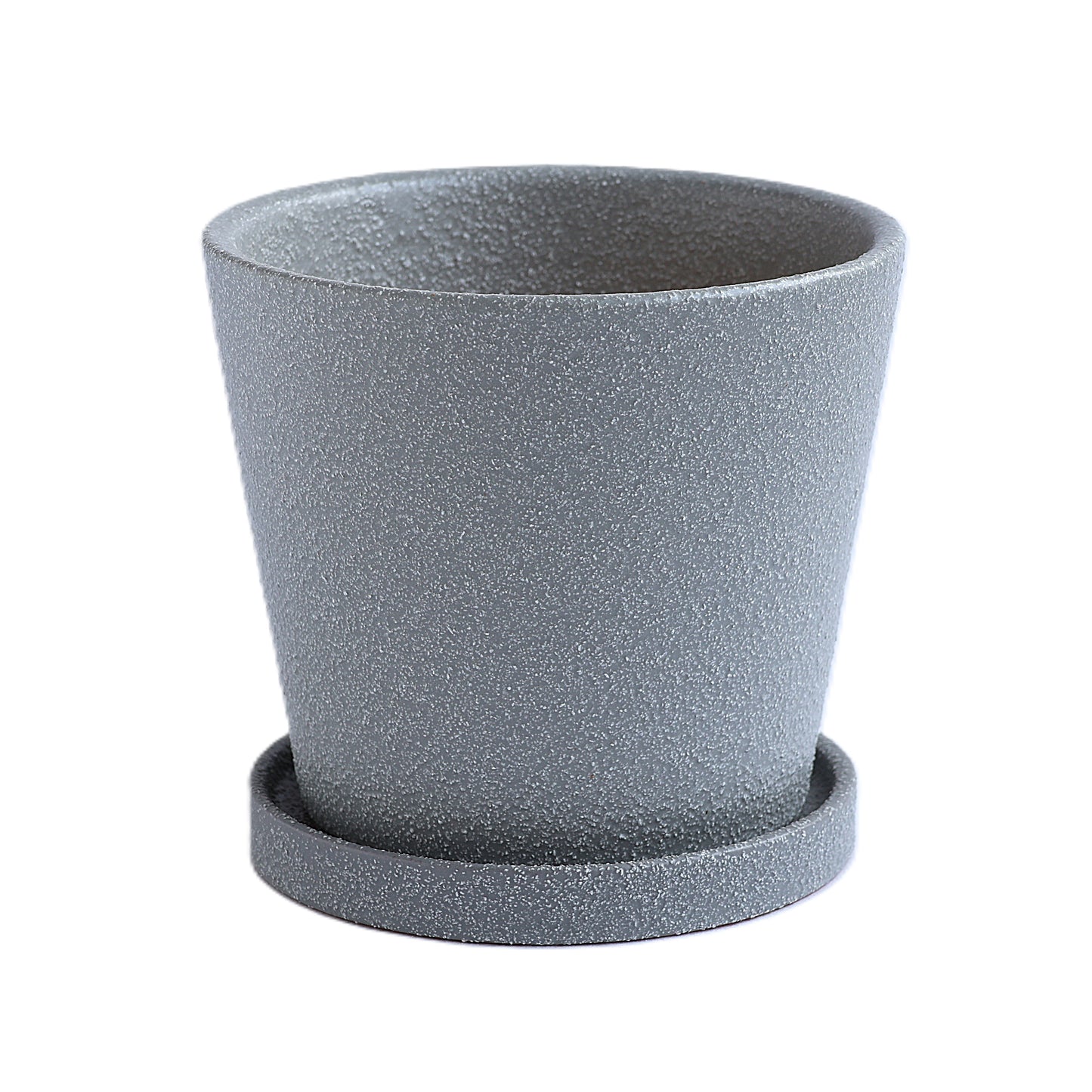 皿付鉢 コーノ / グレー / Φ12.5×H11cm