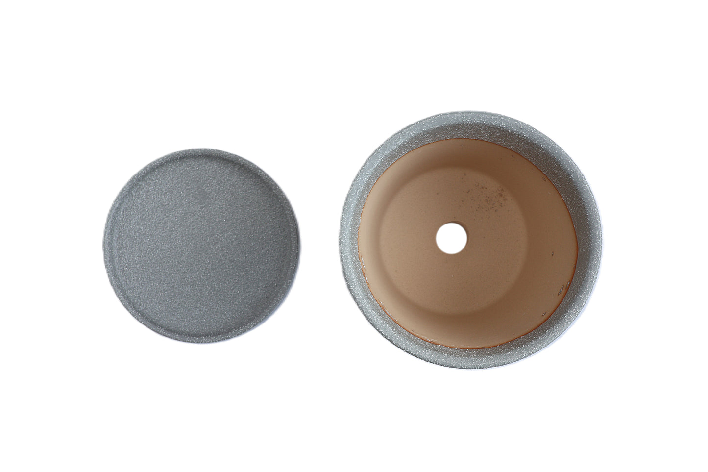 皿付鉢 コーノ / グレー / Φ12.5×H11cm