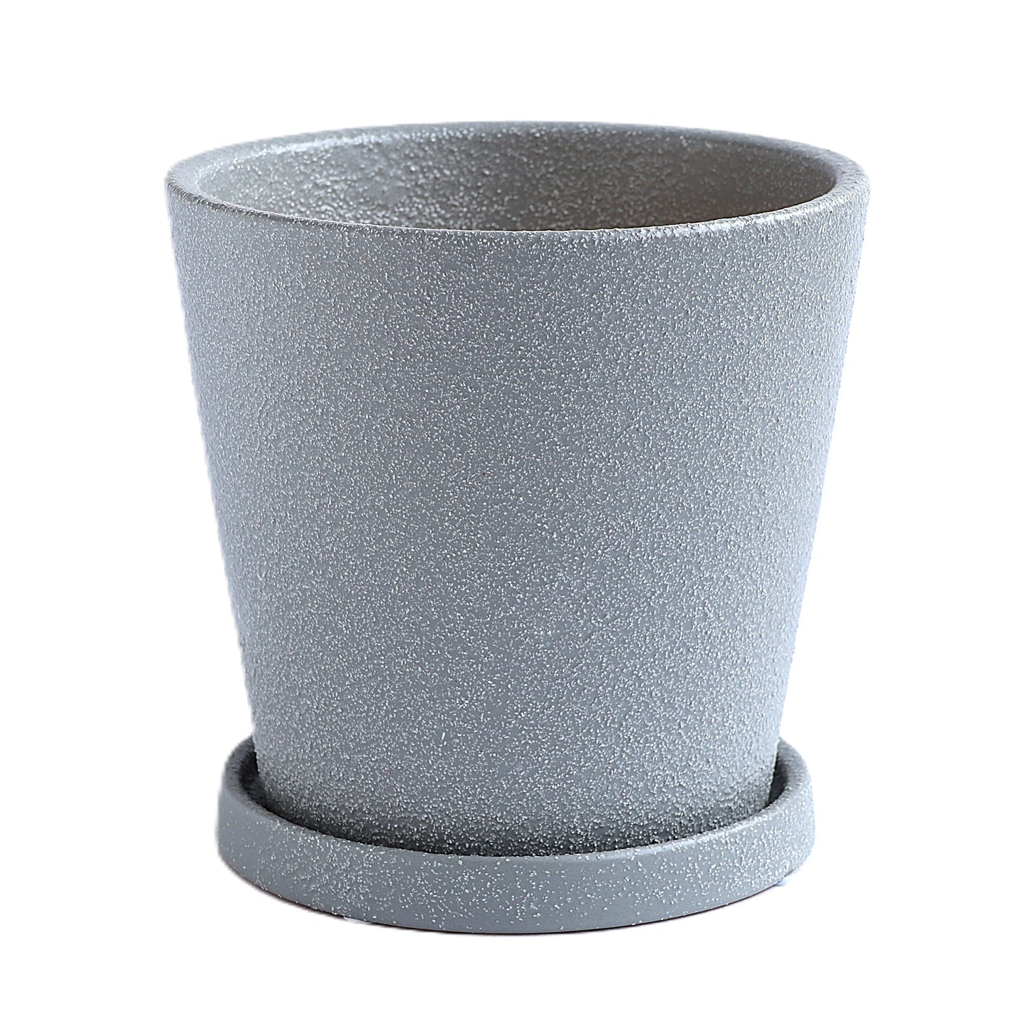 皿付鉢 コーノ / グレー / Φ14×H13.5cm