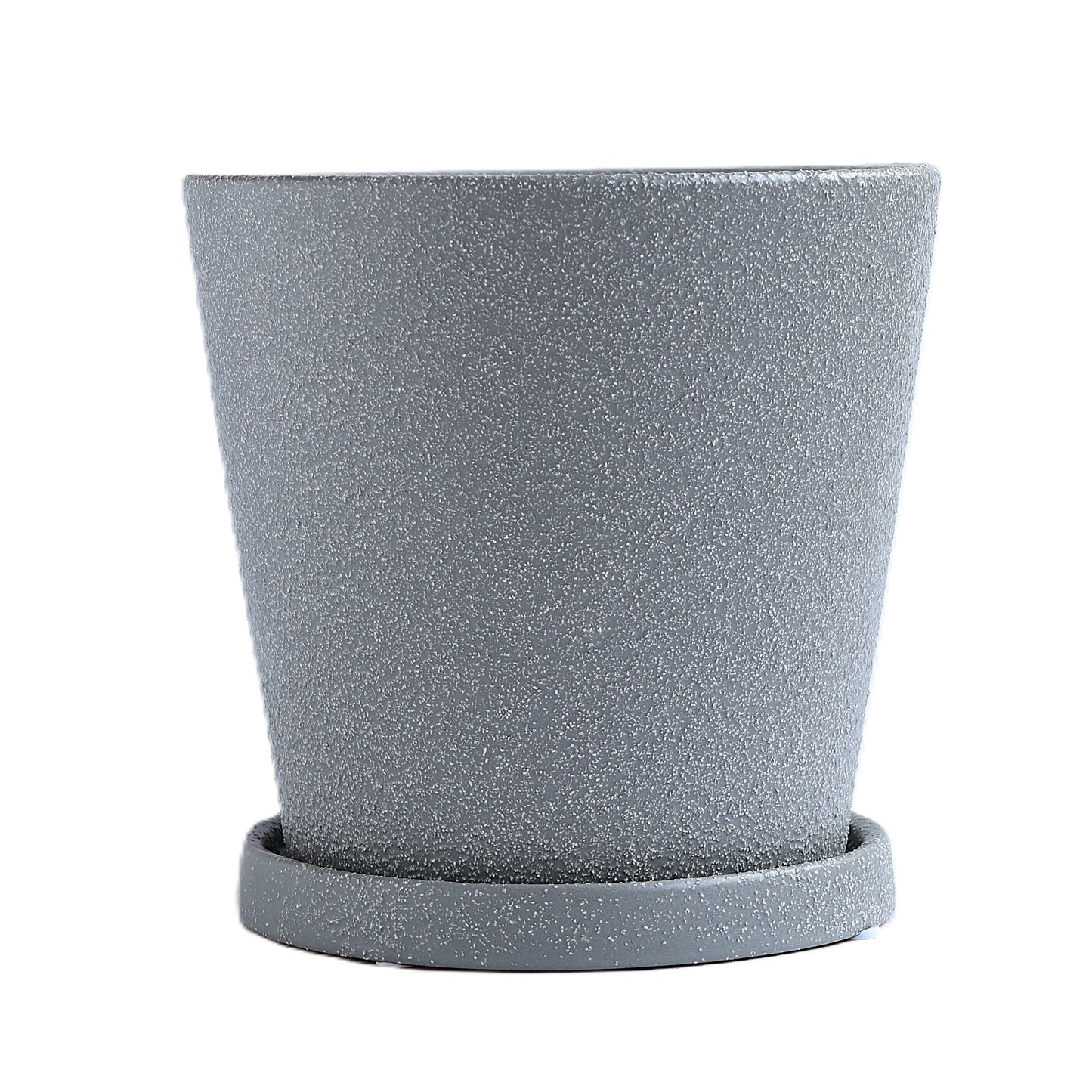 皿付鉢 コーノ / グレー / Φ14×H13.5cm