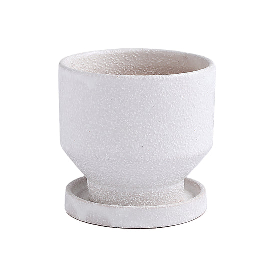 皿付鉢 トゥール / ホワイト / Φ10×H9.5cm