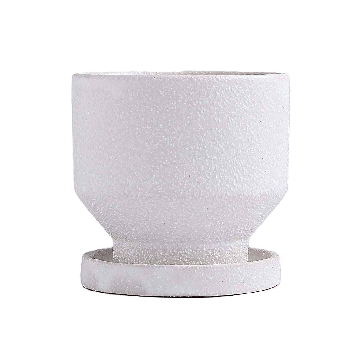 皿付鉢 トゥール / ホワイト / Φ10×H9.5cm