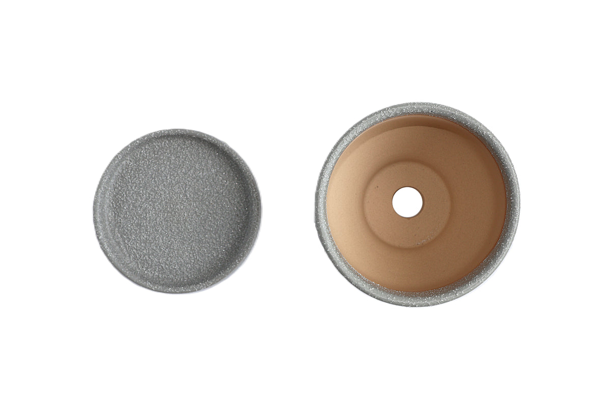 皿付鉢 トゥール / グレー / Φ10×H9.5cm