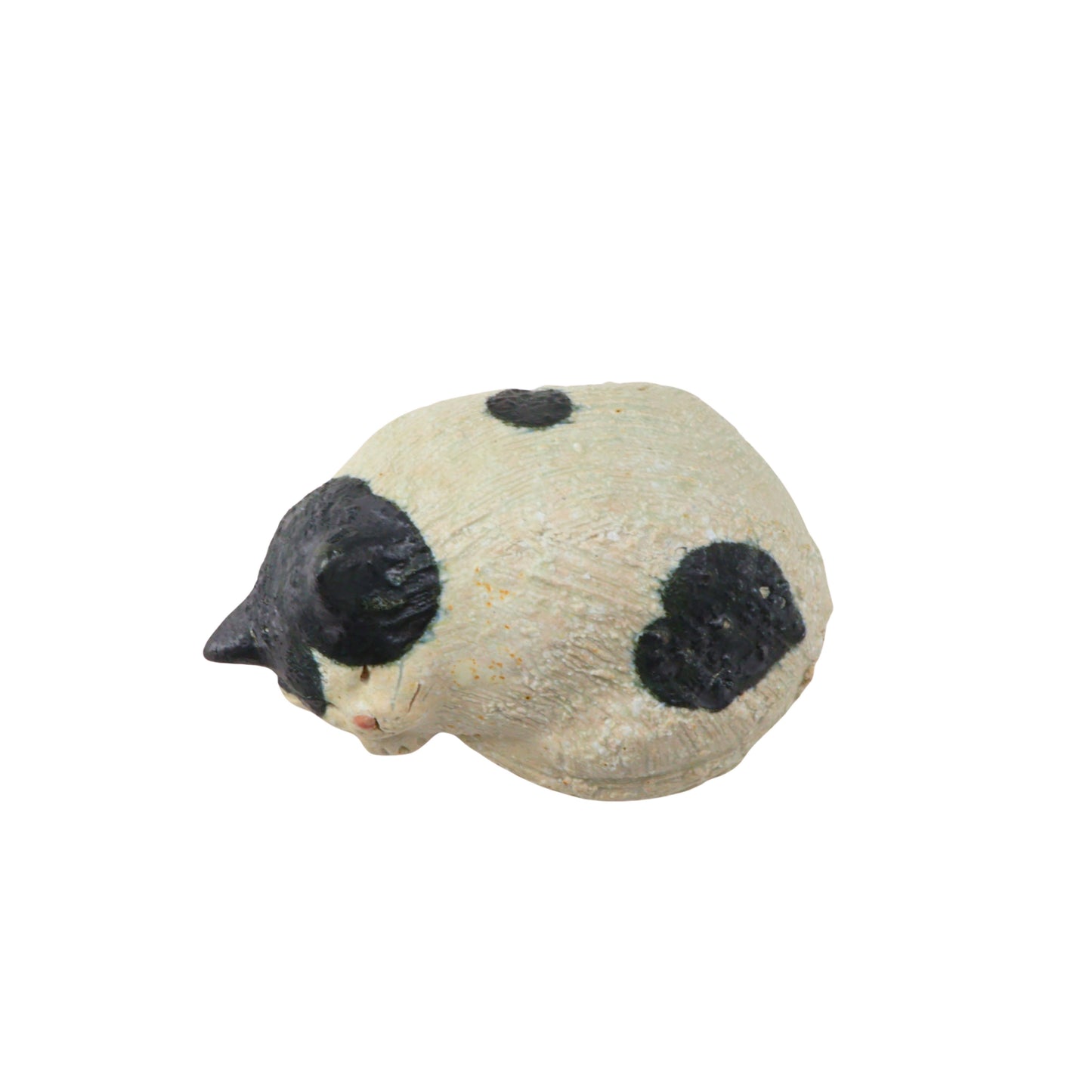ねんね猫(白黒) / W14×D9.5×H5.5cm