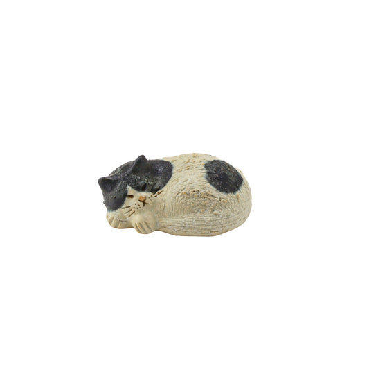 ねんね猫(白黒) / W9×D6×H5cm