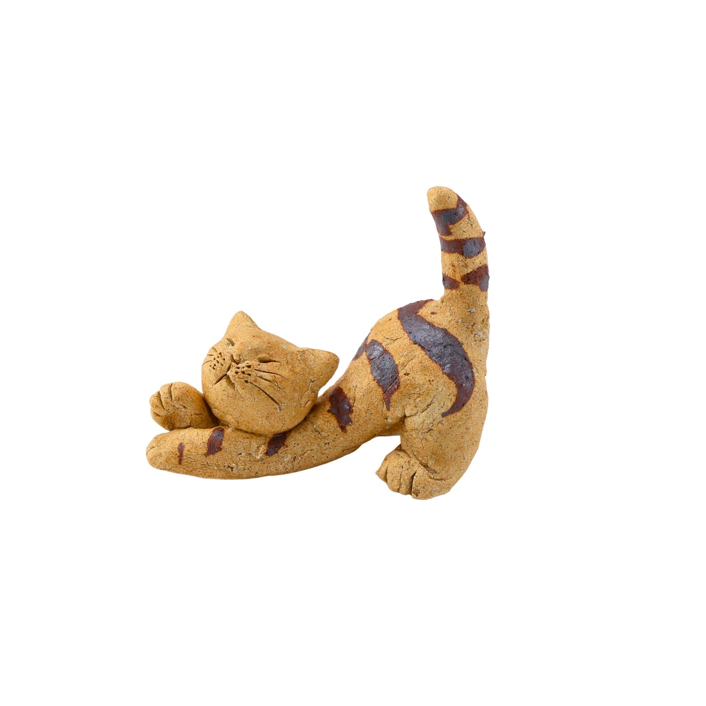 のび猫 / W12.5×D7×H10cm