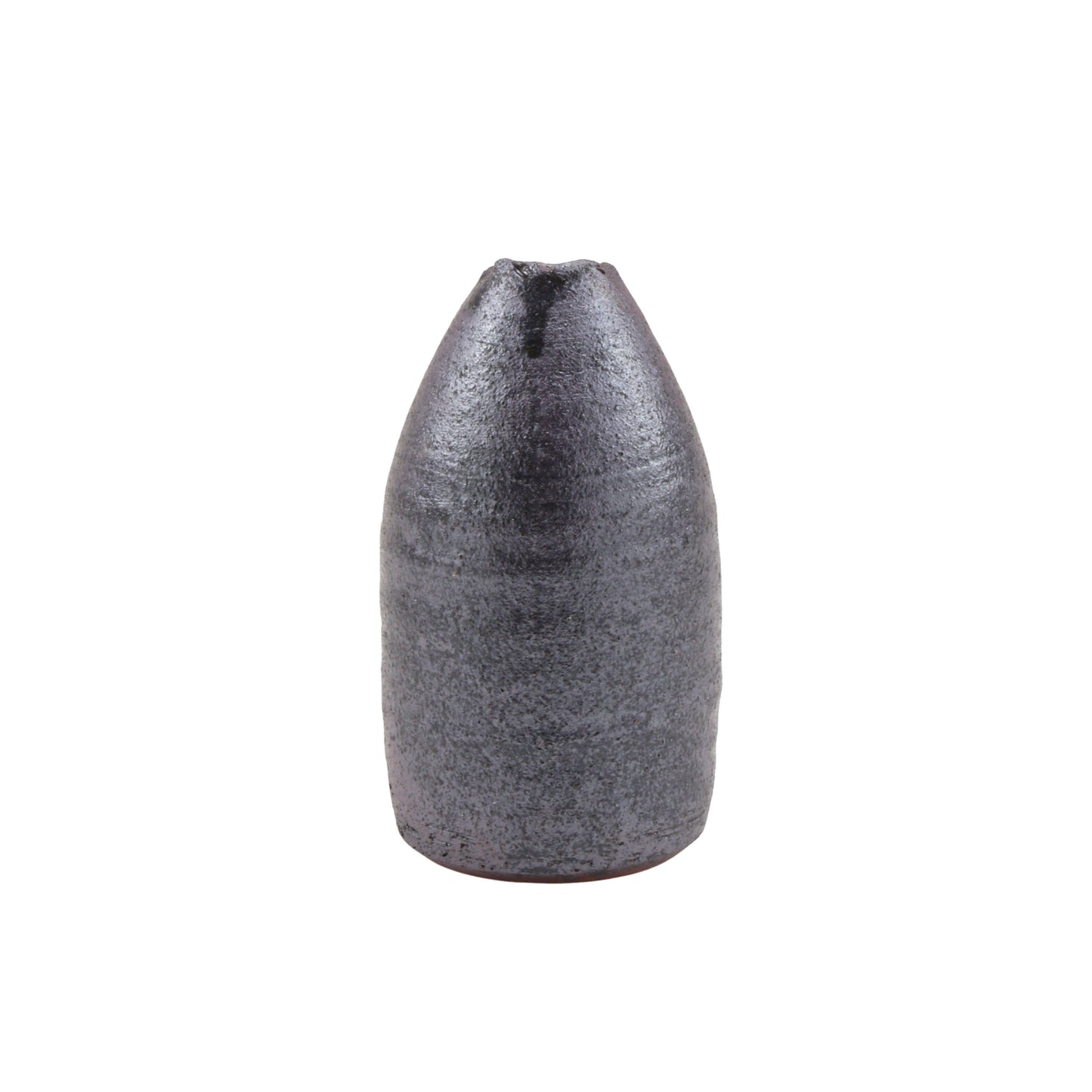 花入　黒金彩 / Φ7.5×H13.5cm