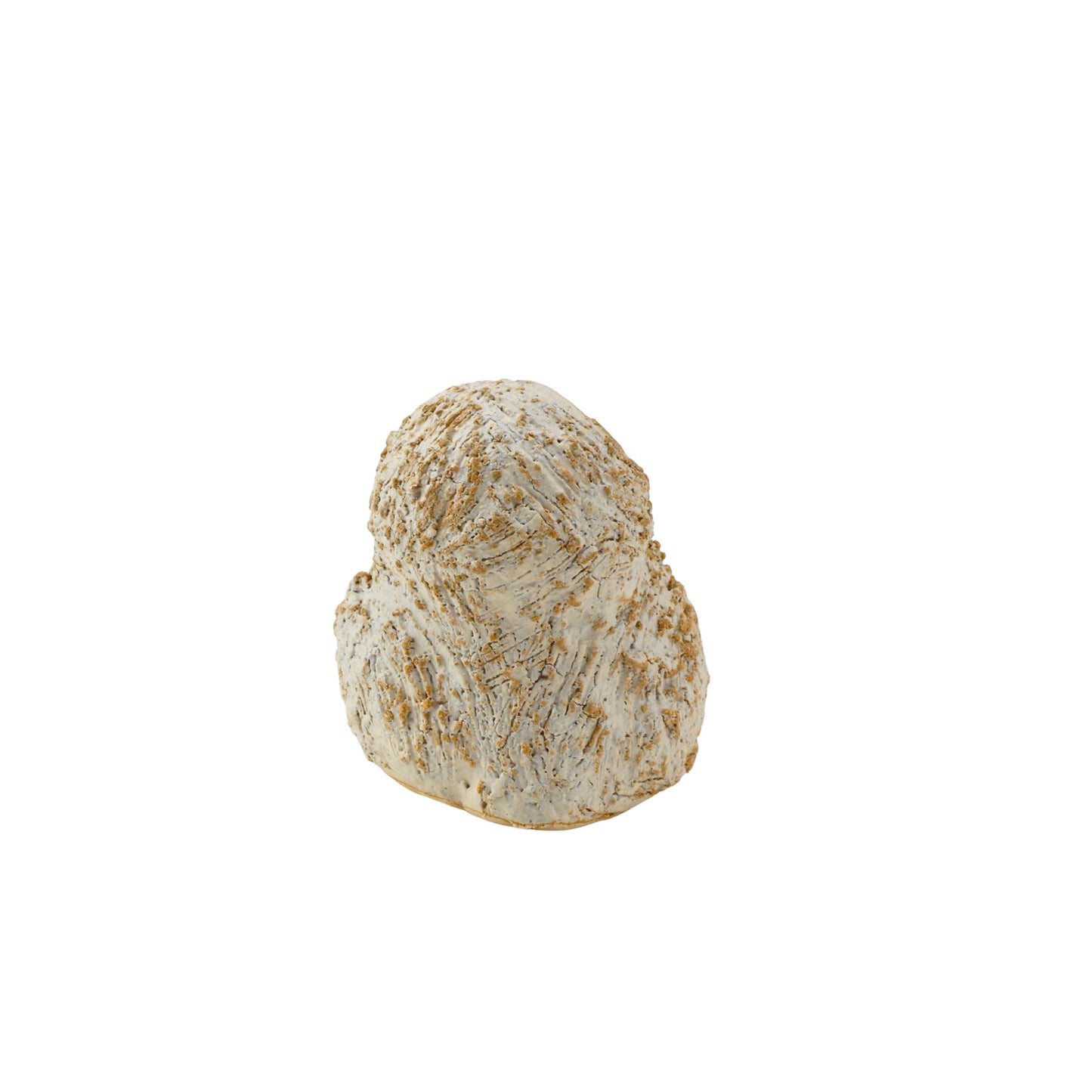 荒土 ふくろう(白) / W7.5×D6.5×H8cm