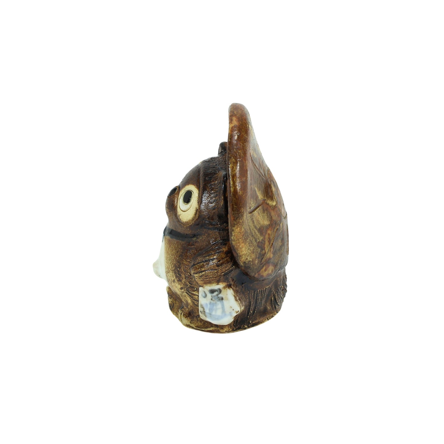 マスコット福々狸 / W8.3×D5.3×H6.3cm