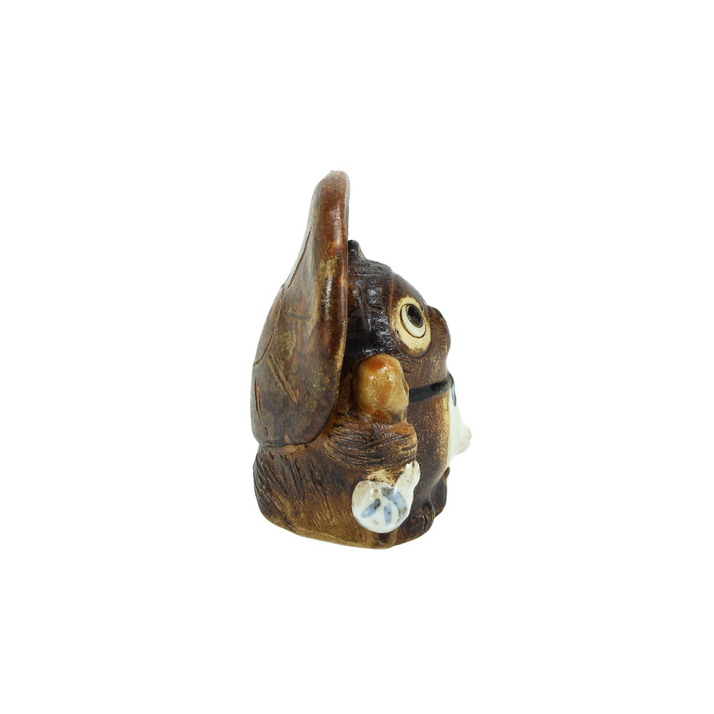 マスコット福々狸 / W8.3×D5.3×H6.3cm