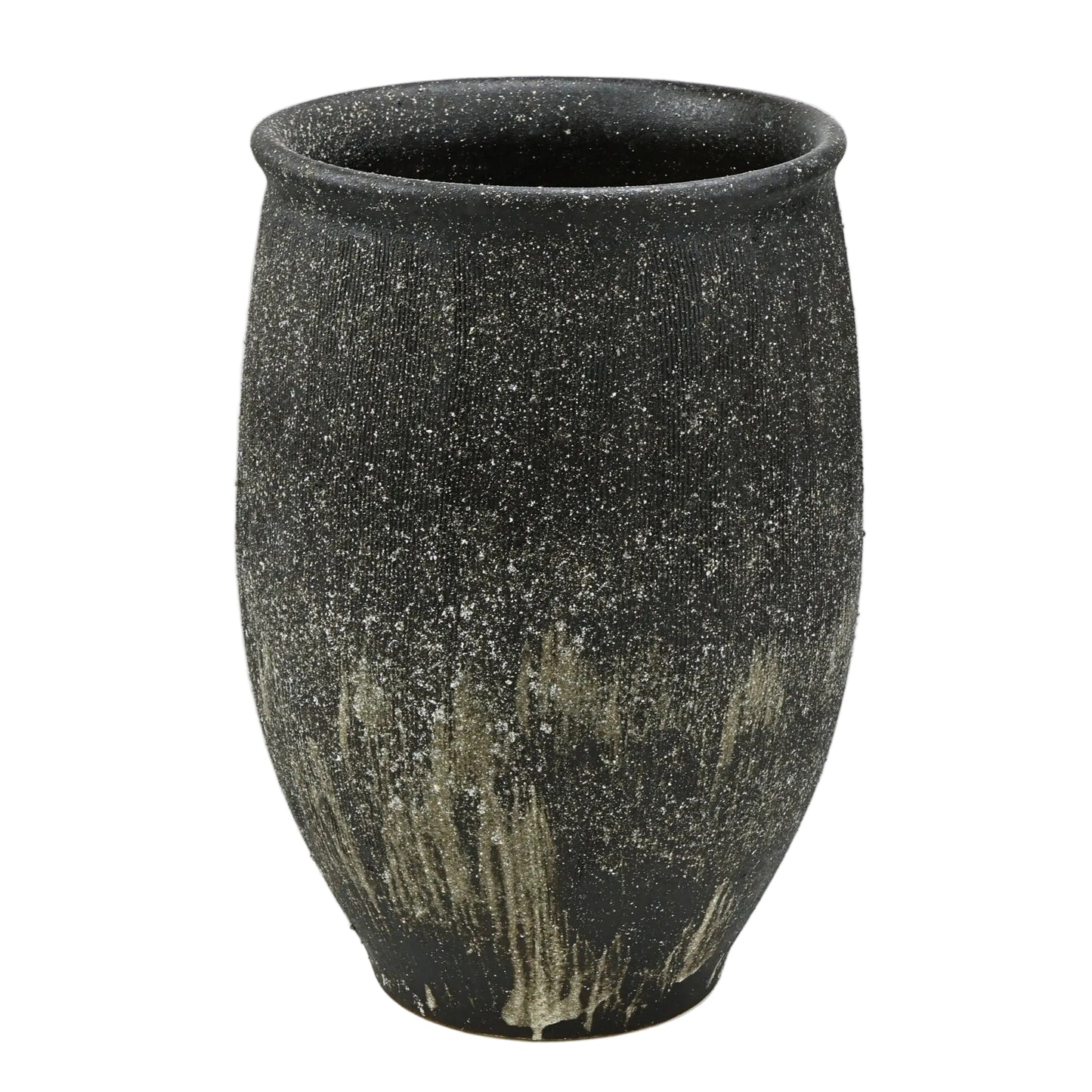 傘立て　黒窯変 / Φ33×H46cm