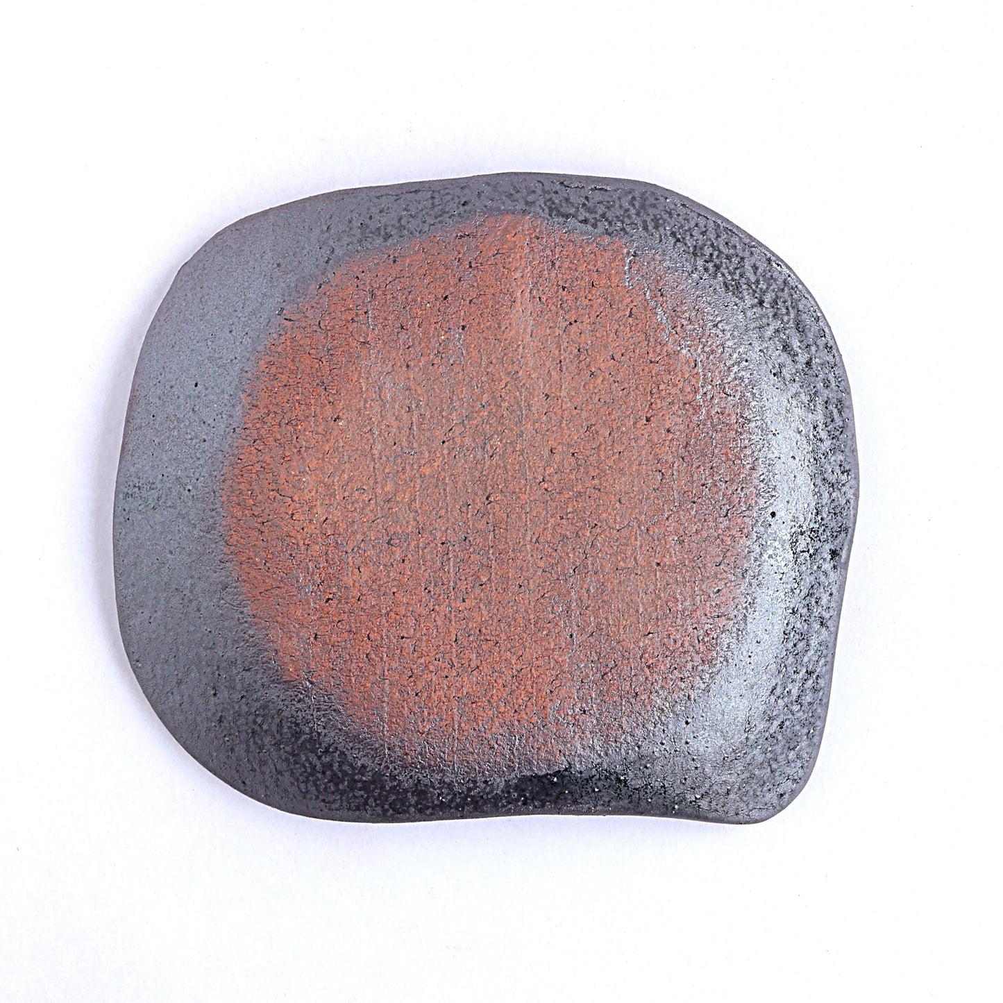 変形小皿　鳥海峯 / W14×D12.5×H2.5cm