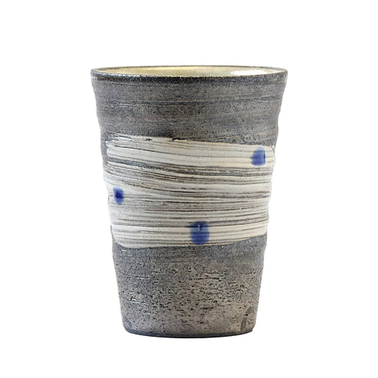 フリーカップ　天の川(青) / Φ8.5×H11.5cm