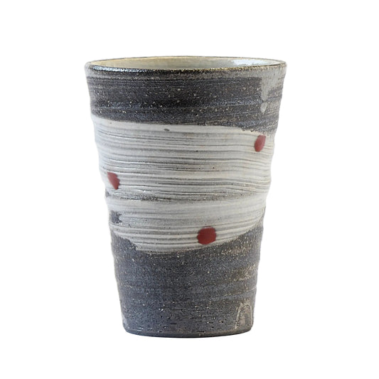 フリーカップ　天の川(赤) / Φ8.5×H11.5cm