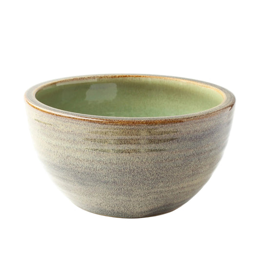 睡蓮鉢　10号ボール型天目 / Φ30×H16cm