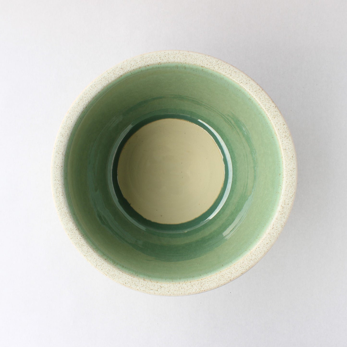 睡蓮鉢　11号白カスミ / Φ33×H20cm